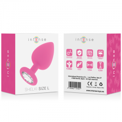 Intense shelki l plug anal fuchsia