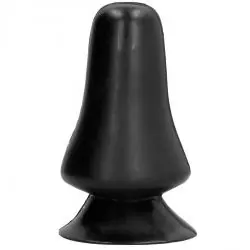 All black anal plug 12cm All black anal plug 12cm
