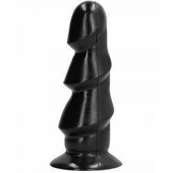 All black dildo 17cm