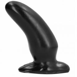 All black anal plug 13cm