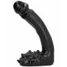 All black dildo realistico 19cm - 2