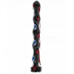 All black anal plug ball 32cm