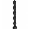 All black  anal plug ball 32cm - 3