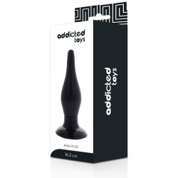 Addicted toys anal plug 14.5cm black