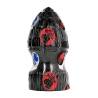 All black plug anal 14cm - 3