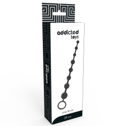 Addicted toys anal beads 29cm negro