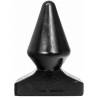 Plug anal All Black Pop 9 AB80 de 18,5 cm