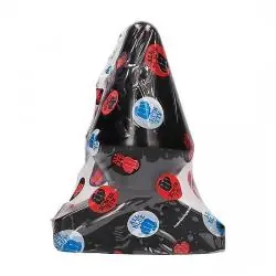 All black anal plug 18,5cm