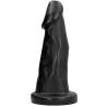 Pene realista All Black Wolf AB38 de 27 cm
