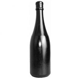 All black anal bottle 34,5cm