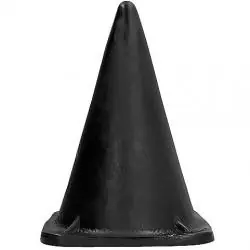 All black plug triangular 30cm