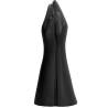 All black dildo fisting 39cm - 2