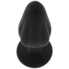 Ohmama plug cónico 12 cm negro desde arriba