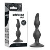 Addicted toys anal sexual plug 12cm negro - 2
