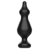 Addicted toys anal sexual plug 13.6cm negro - 3
