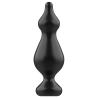 Addicted toys anal sexual plug 13.6cm negro - 4