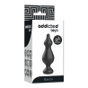 Addicted toys anal sexual plug 13.6cm negro - 5