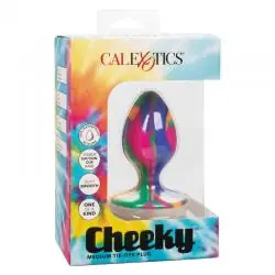 Calex cheeky medium tie-dye plug anal