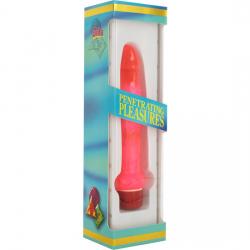 Sevencreations jelly vibrador anal delgado rosa