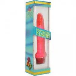 Sevencreations jelly vibrador anal delgado rosa