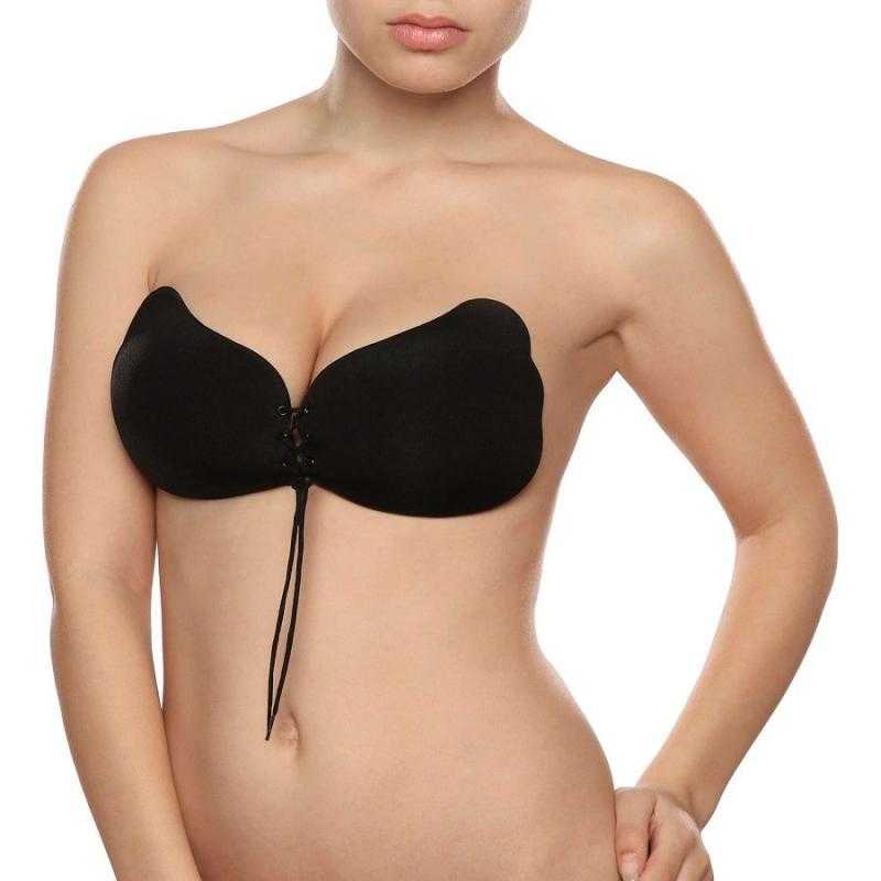 Byebra lace-it realzador push-up cup b negro