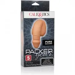 Packing penis pene de silicona 12.75cm caramelo Packing penis pene de silicona 12.75cm caramelo