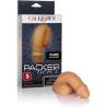 Packing penis  pene de silicona 12.75cm caramelo - 5