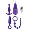 CalExotics Her Anal Kit, contenido del kit en morado