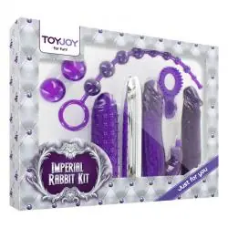 Toyjoy imperial rabbit kit - morado