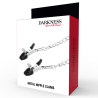 Darkness pinzas ajustables para los pezones metal - 4