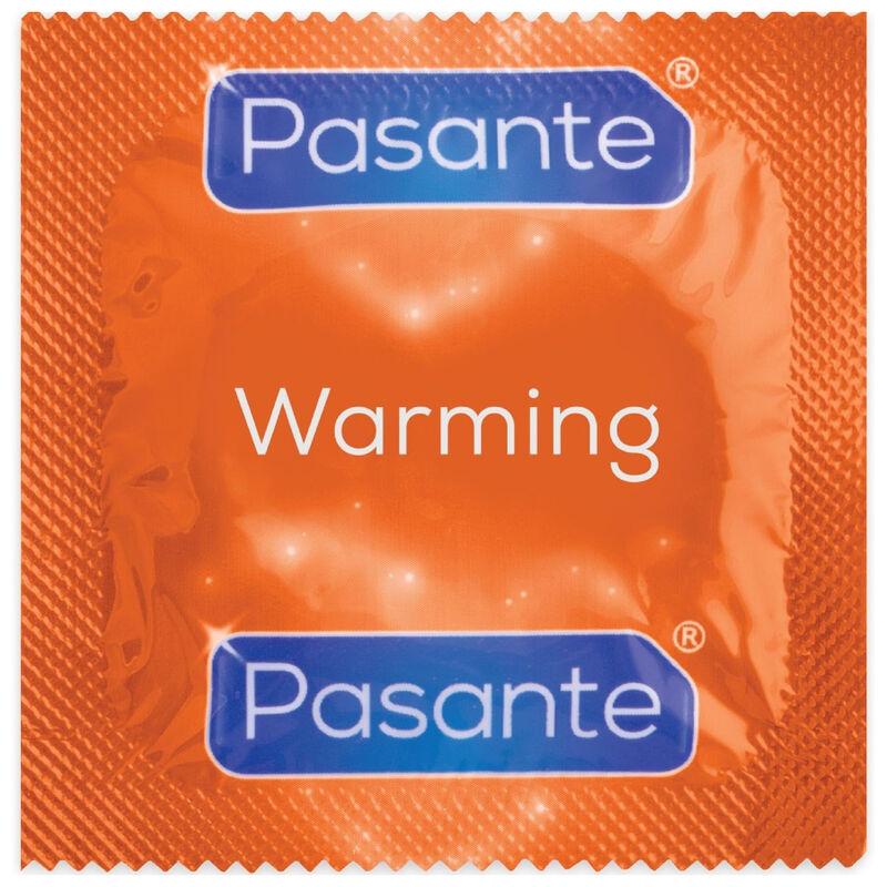 Pasante - preservativo efecto calor bolsa 144 unidades