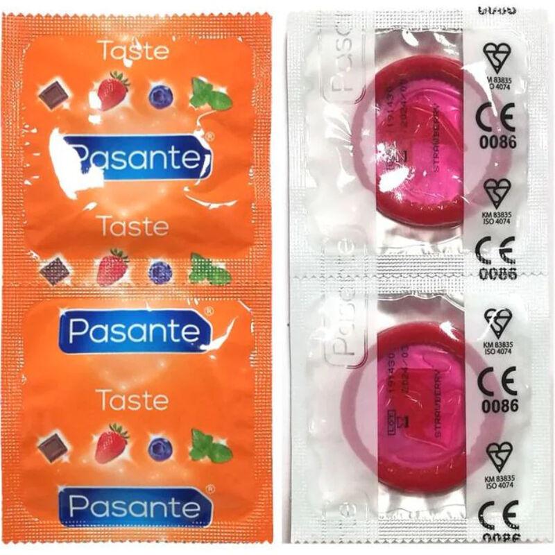 Pasante - preservativo sabor fresa bolsa 144 unidades Pasante - preservativo sabor fresa bolsa 144 unidades