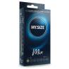 Caja de 10 preservativos My.Size Mix 47 mm: classic, colour, ribbed y flavour