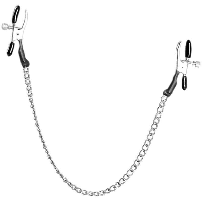 Fetish fantasy pinzas con cadena para pezones Fetish fantasy pinzas con cadena para pezones