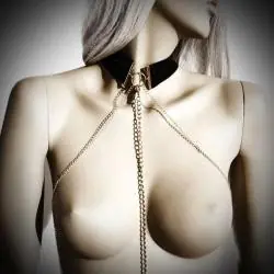 Désir métallique collar metálico negro