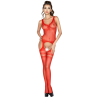 Passion woman bs038 bodystocking rojo talla unica - 1