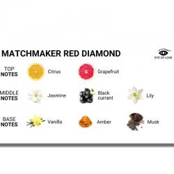 Eye of love - matchmaker red diamond perfume feromonas para ella 30 ml