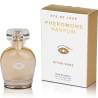 Perfume Eye of Love After Dark de 50 ml junto a su caja dorada