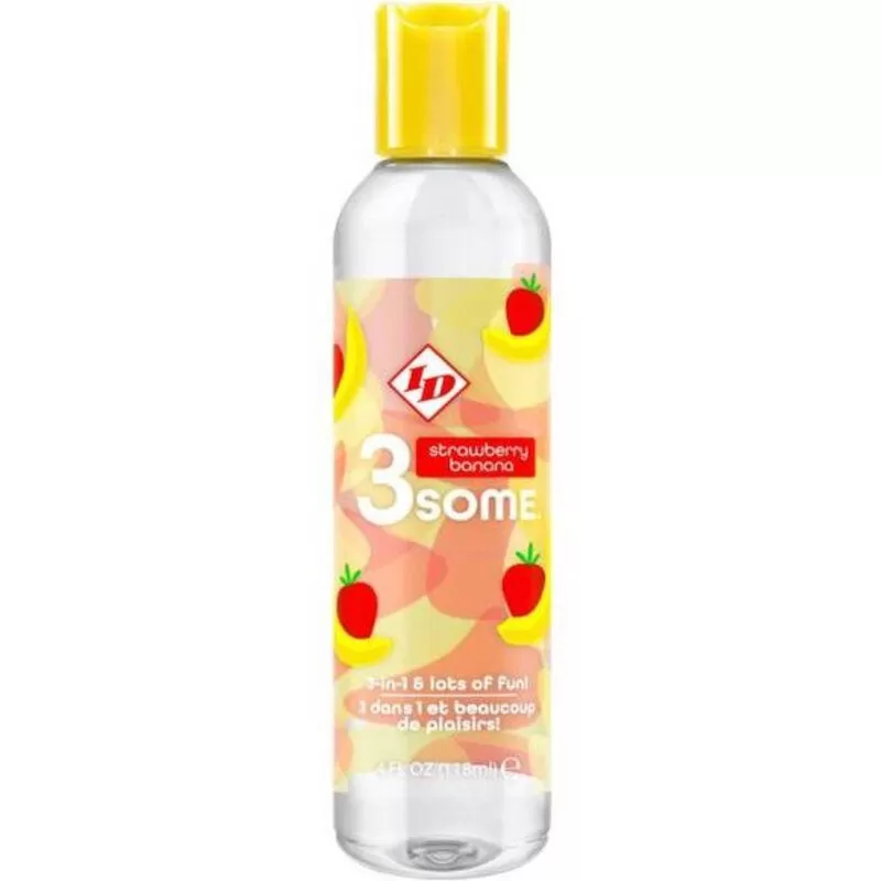 Id 3some - 4 fl oz fresa plátano