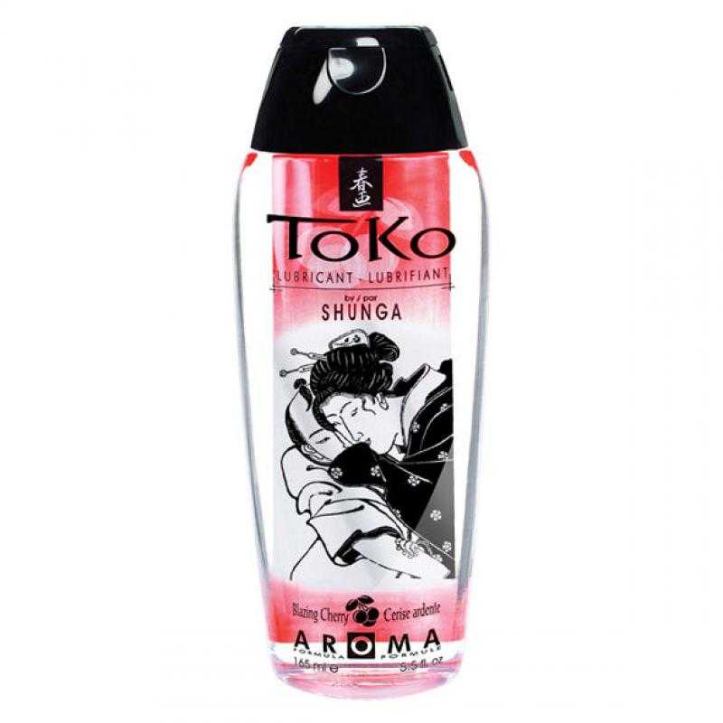 Shunga toko aroma lubricante cereza ardiente.