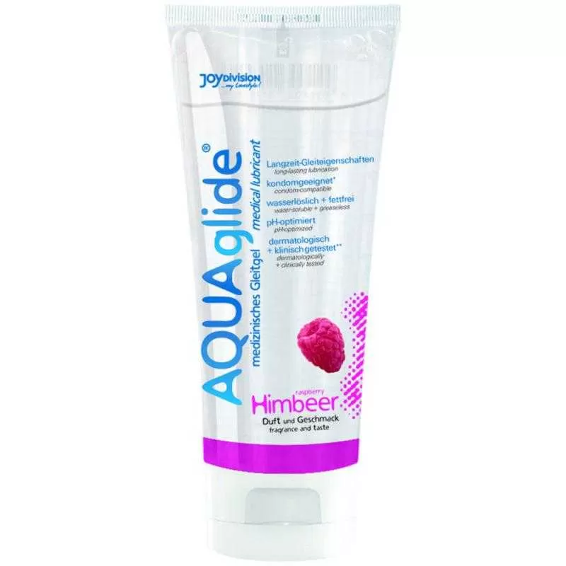 Aquaglide lubricante sabor frambuesa 100 ml