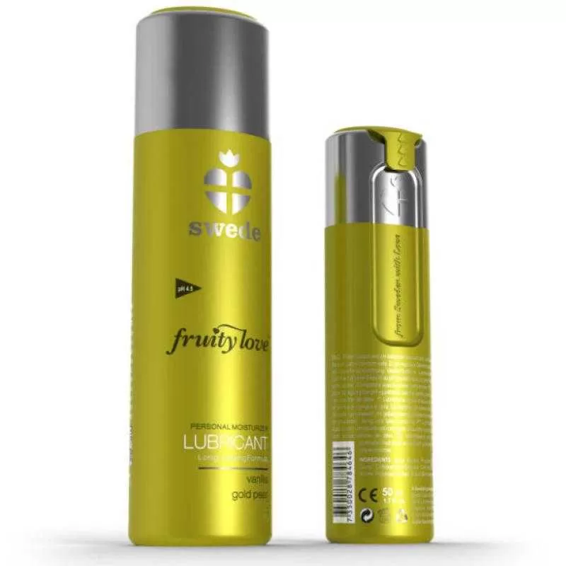 Swede fruity love lubricante pera golden y vainilla 50 ml Swede fruity love lubricante pera golden y vainilla 50 ml