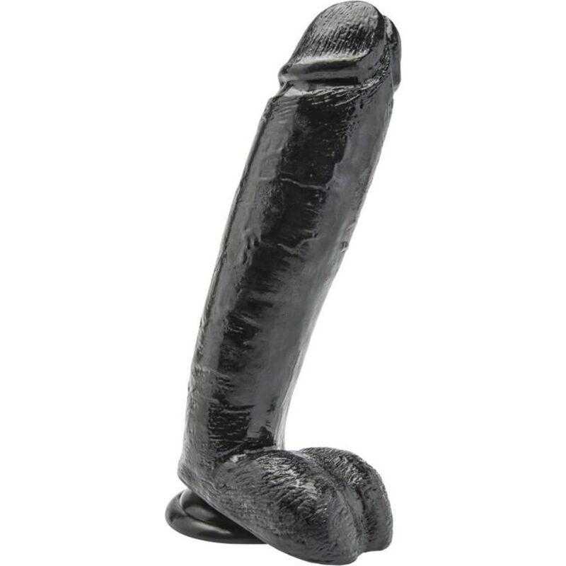 Get real - dildo 25,5 cm con testiculos negro Get real - dildo 25,5 cm con testiculos negro