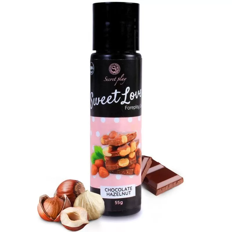 Secretplay gel sweet love chocolate con avellanas 60 ml Secretplay gel sweet love chocolate con avellanas 60 ml