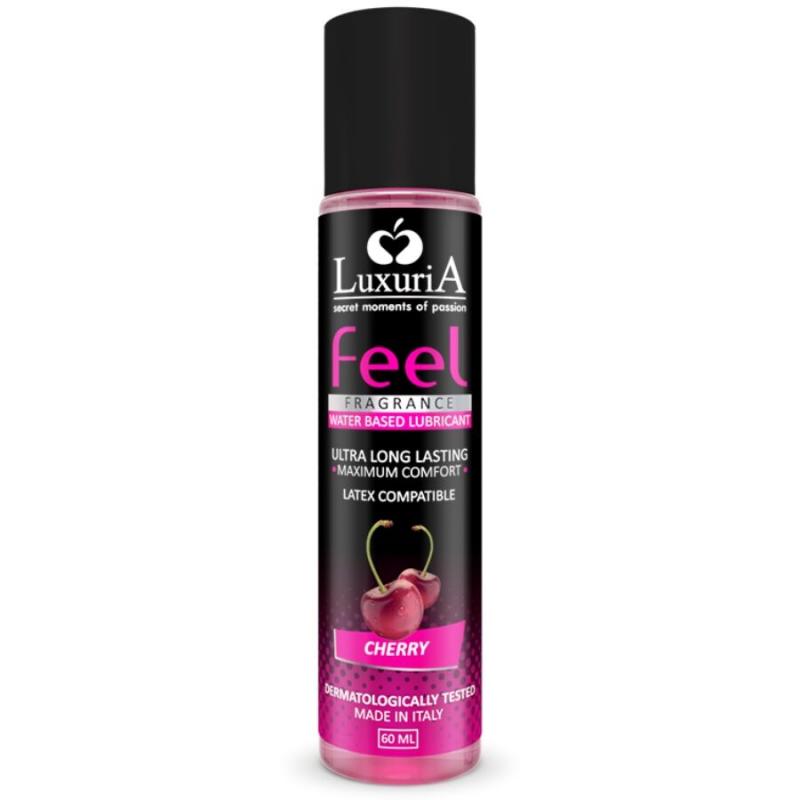 Luxuria feel lubricante base agua cereza 60 ml