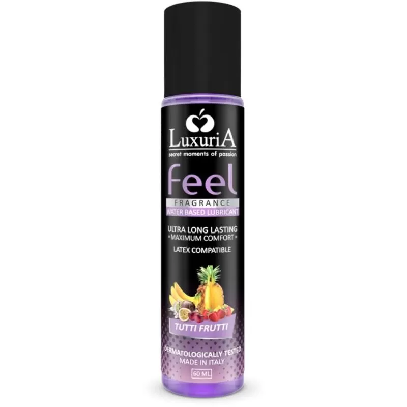 Luxuria feel lubricante base tutti fruti 60 ml Luxuria feel lubricante base tutti fruti 60 ml