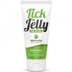 Lick jelly lubricante manzana verde 50 ml