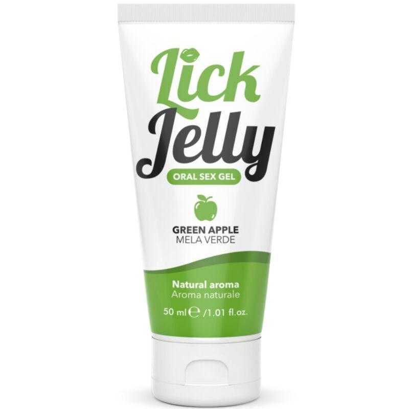 Lick jelly lubricante manzana verde 50 ml