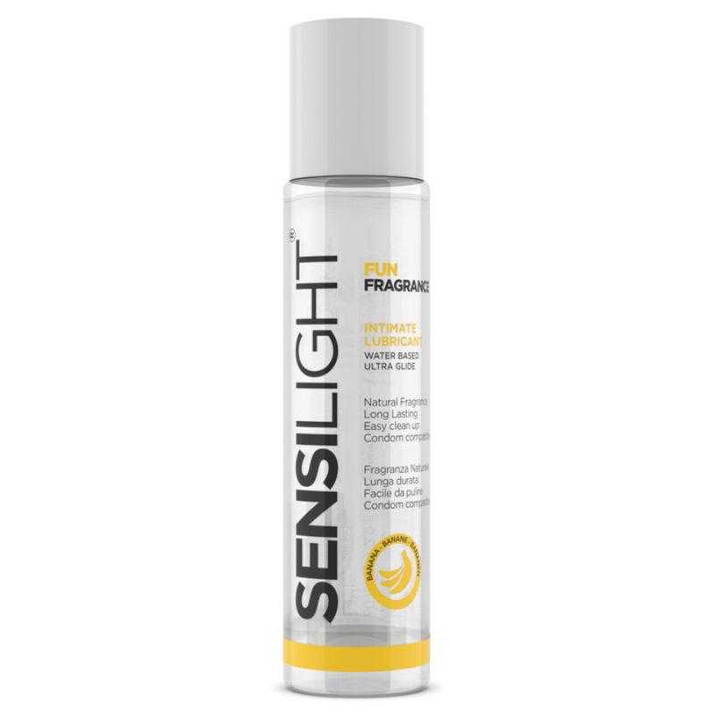 Sensilight lubricante base agua - platano 60 ml