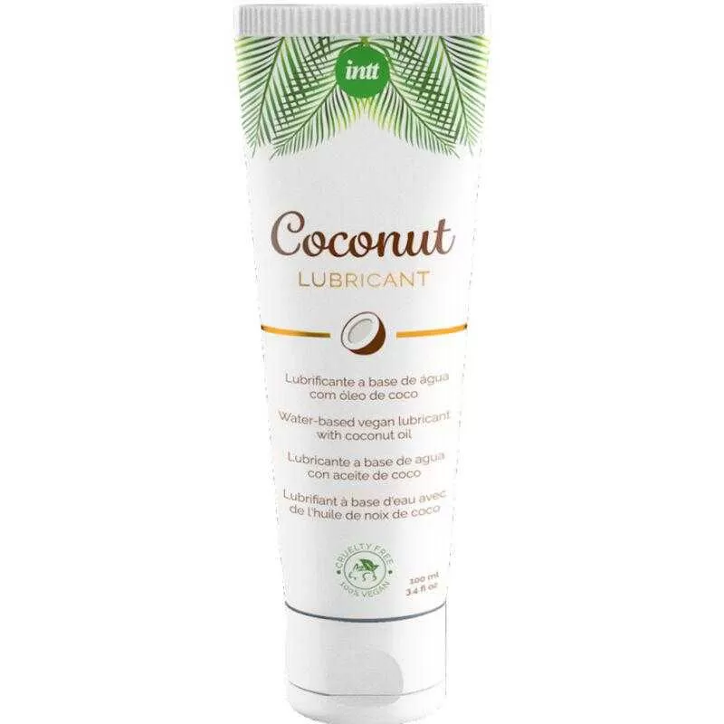 Intt - lubricante vegano a base de agua con sabor intenso a coco Intt - lubricante vegano a base de agua con sabor intenso a coco